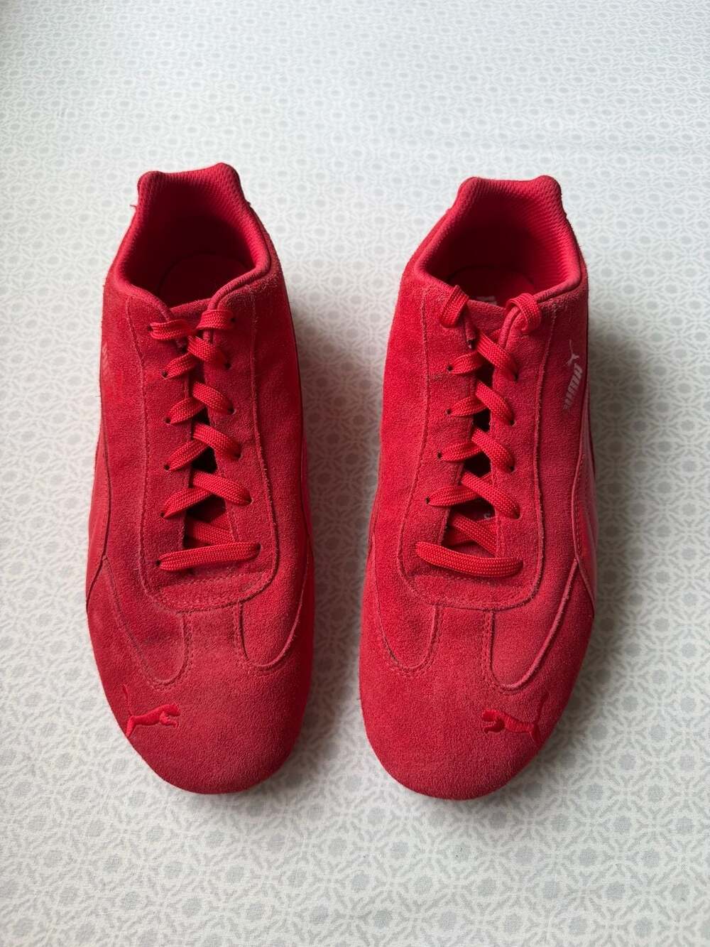 Puma Scuderia Ferrari Speedcat Red Suede Sneakers